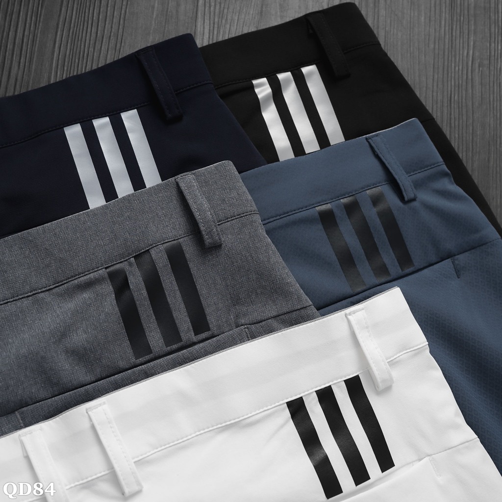 Quần dài golf xi dãn xịn túi nắp sau QD8485 - thể thao nam VNXK