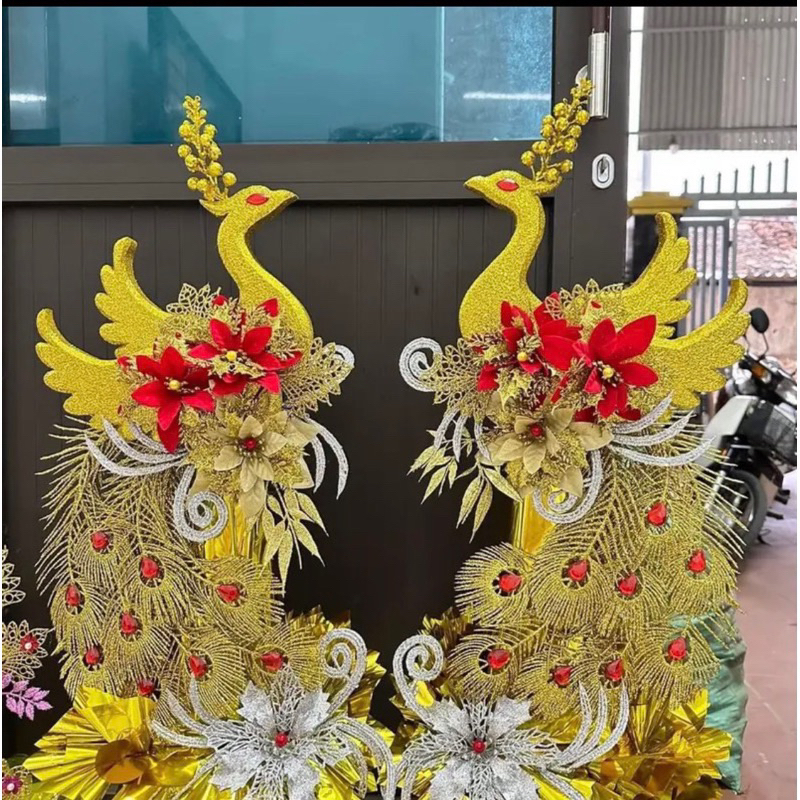 SET LÀM THÁP BÁNH CÔNG PHƯỢNG CÓ CÁNH, SET LÀM OẢN TÀI LỘC,THÁP NƯỚC CÔNG PHƯỢNG CÓ CÁNH