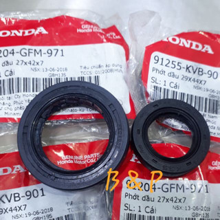 Bộ phớt dầu(phớt láp) honda chính hãng