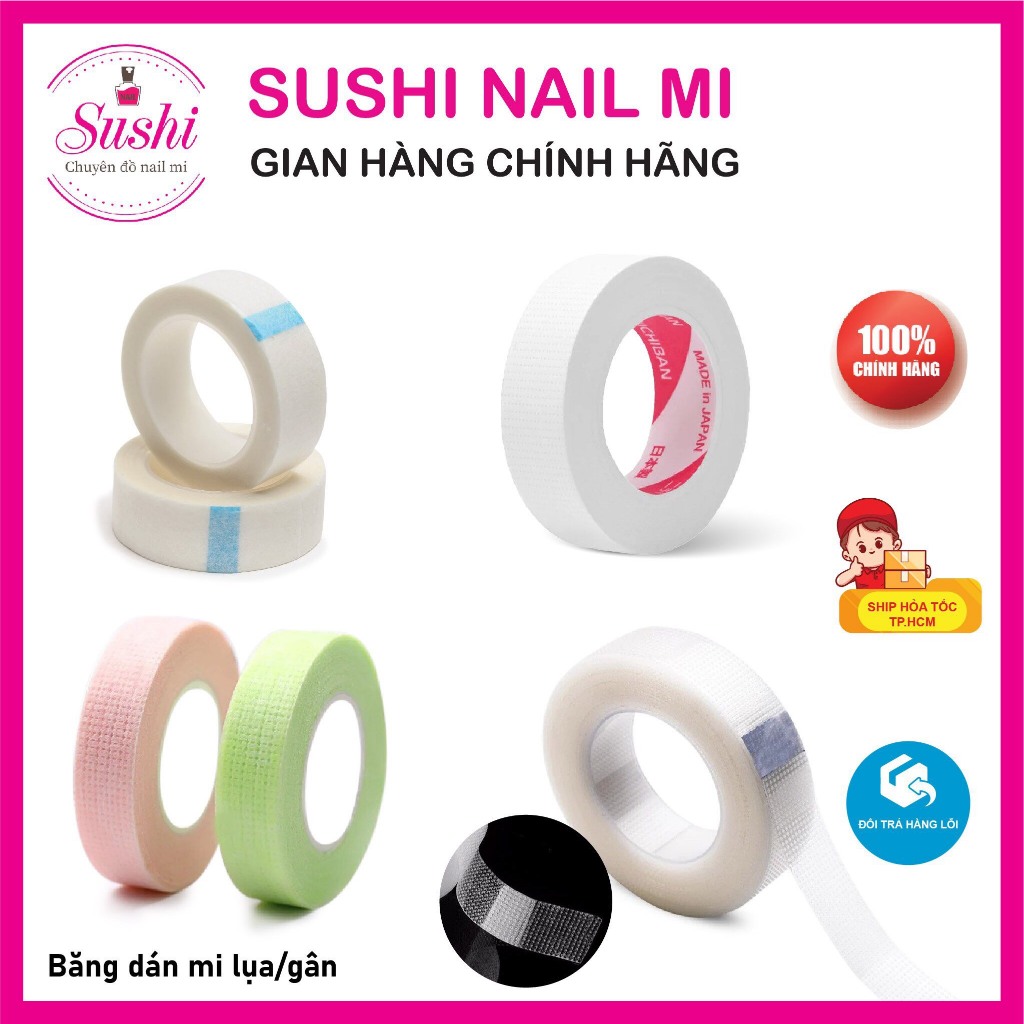 Băng keo dán mi chuyên dụng cho mi - Sushi nail mi
