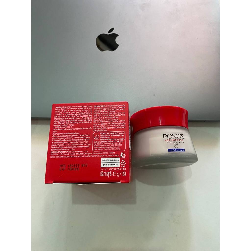 KEM POND’S BAN ĐÊM THÁI LAN