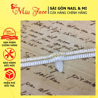 Dây đá gắn móng nail - dây đá cao cấp đính móng - dây đá to - đá sáng dài 9.5cm - phụ kiện đính móng giá rẻ