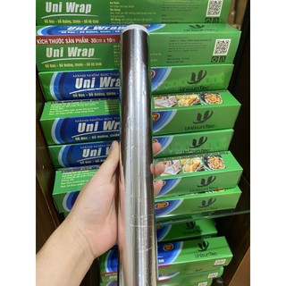 Cuộn giấy bạc uni wrap kích thước 45cmx5m hàng thanh lý