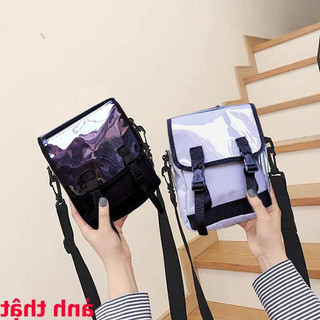 ❤️ BỎ SỈ ❤️ Túi Đeo Chéo Unisex CHAOM (ảnh tự chụp), TÚI ĐỰNG ĐIỆN THOẠI MINI VẢI BỐ. SL