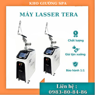 Máy lasser trục khuỷu Tera, Tera Plus Cao Cấp - Máy xoá săm, trị nám an toàn, hiệu quả, hàng chính hãng
