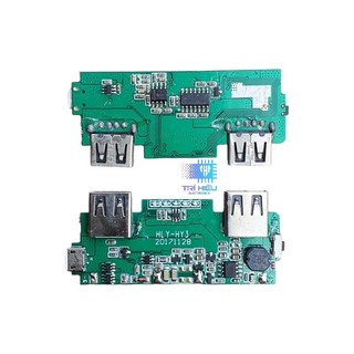 Mạch sạc dự phòng giá rẻ, đầu ra 1A 2A có đèn led báo pin