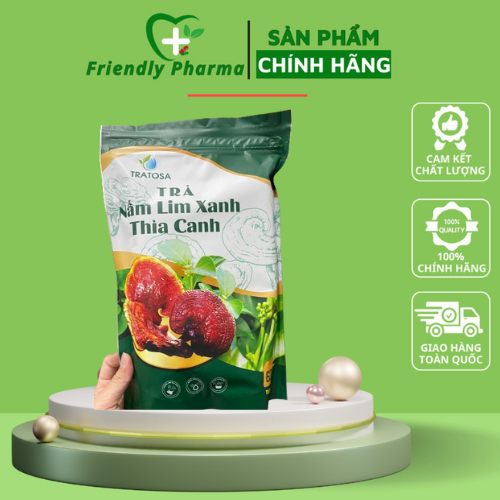 Trà Nấm Lim Xanh Thìa Canh Tratosa - Hỗ Trợ Giảm Tiểu Đường Và Ổn Định Đường Huyết Chính Hãng
