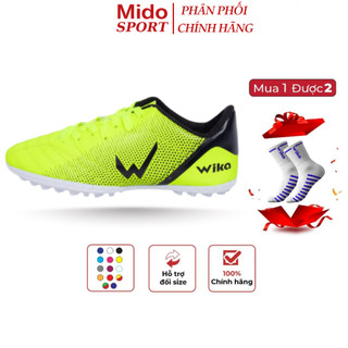 [ Tặng Tất ] Giày Đá Bóng Nam Wika Ultra 4 Cho Sân CỏNhânTạo,Chất Liệu Pu Cao Cấp , đã khâu full đế
