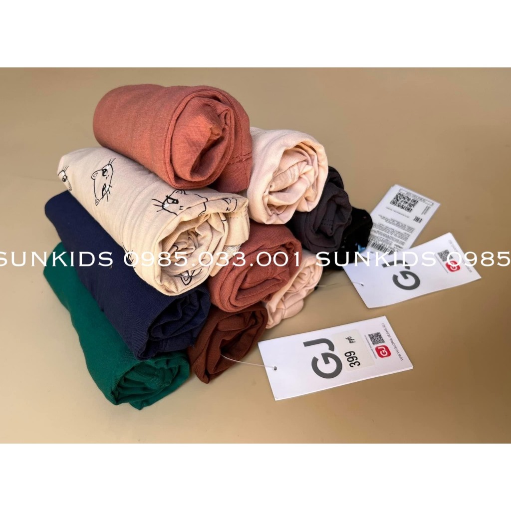 Quần legging bé gái cotton co dãn TRƠN