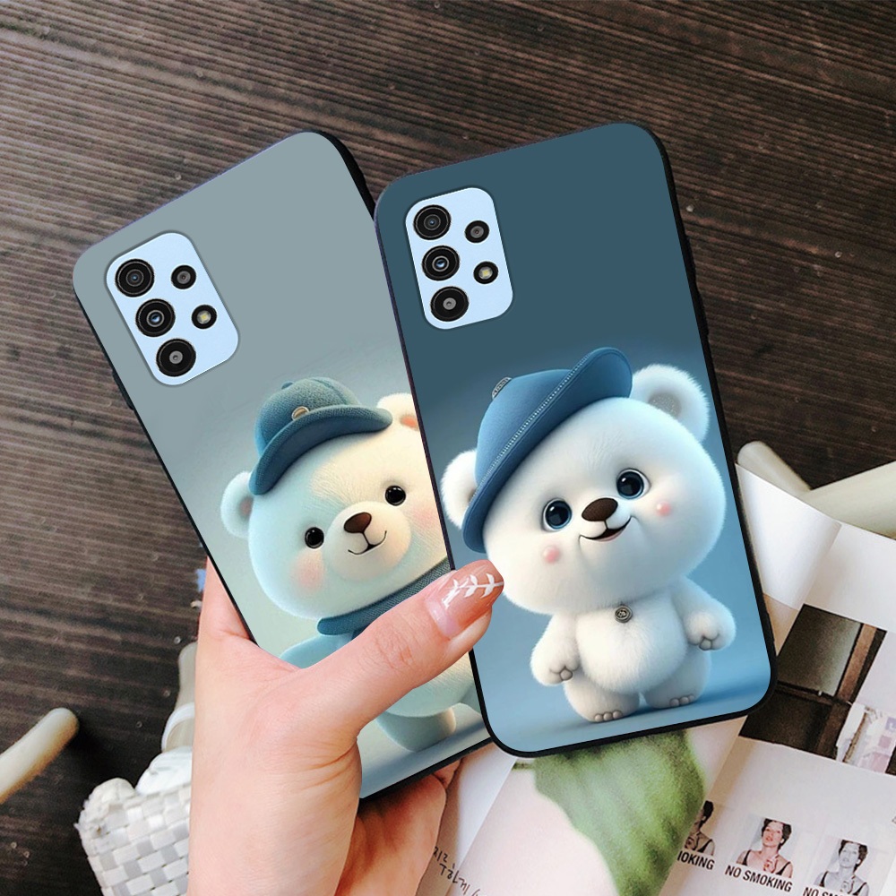 Ốp lưng Samsung a33 5G / ss a53 5G / ss a73 5G / ss a13 4G / ss a23 4G in hình gấu bông siêu cute