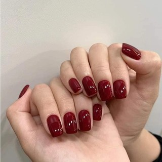Sơn gel đỏ Cherry Jaki chính hãng lên màu chuẩn