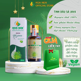 Tinh dầu Sả Java Nguyên Chất Hoa Nén 30ml - Tinh dầu đuổi muỗi, xông phòng hiệu quả