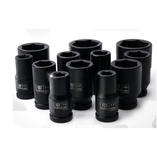Khẩu lục giác đầu 3 /4, khẩu 6 cạnh 17, 18, 19, 21, 22, 23, 24, 27, 30, 32, 33, 36, 38, 41mm. aptool gara