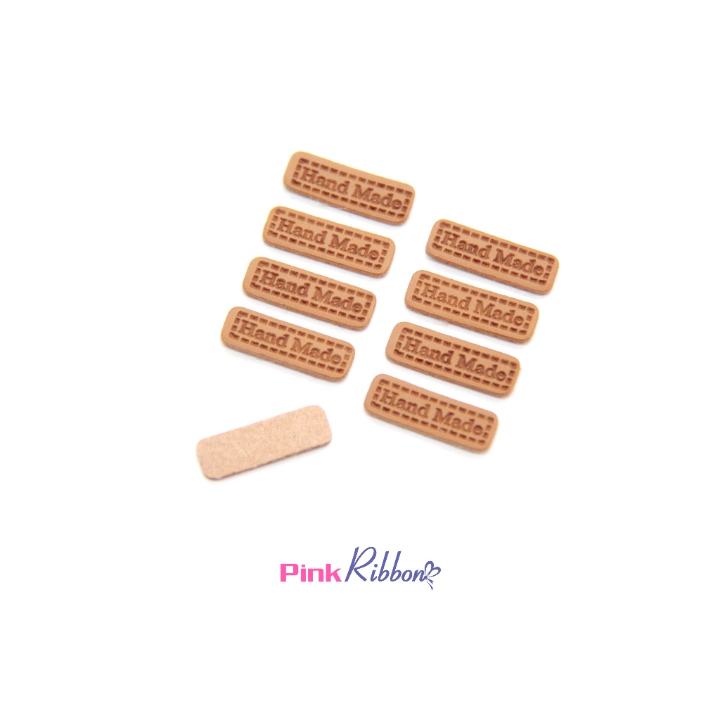 [Túi 10c] Mác da nhí khắc chữ handmade, nguyên liệu thủ công, phụ kiện tóc