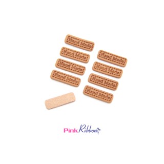 [Túi 10c] Mác da nhí khắc chữ handmade, nguyên liệu thủ công, phụ kiện tóc