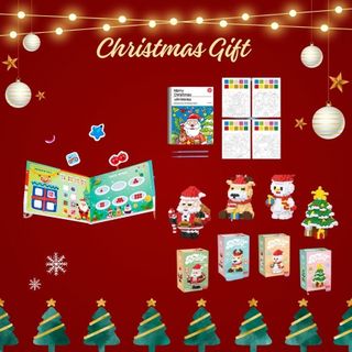 Quà tặng giáng sinh cho bé trai bé gái nhiều mẫu dễ thương, Set quà tặng noel cho học sinh đa dạng mẫu mã