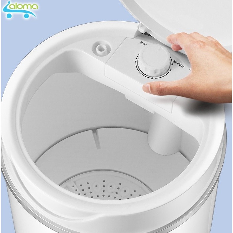 Máy giặt mini DEKE XPB-10 xoáy cực mạnh đảo chiều giặt 4kg quần áo cho sinh viên, em bé, giặt quần áo trắng