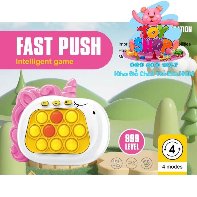 Máy Game Popit Điện Tử Luyện Mắt,Rèn Trí Thông Minh Nhanh Nhạy Cho Bé – Popit Đồ Chơi Pin-Giao Ngẫu Nhiên