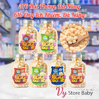 Bánh Ăn Dặm men trứng men bi IBO dành cho bé từ 8m+