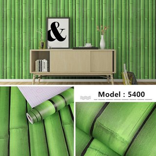 10m giấy dán tường sẵn keo cây trúc thẳng 5400