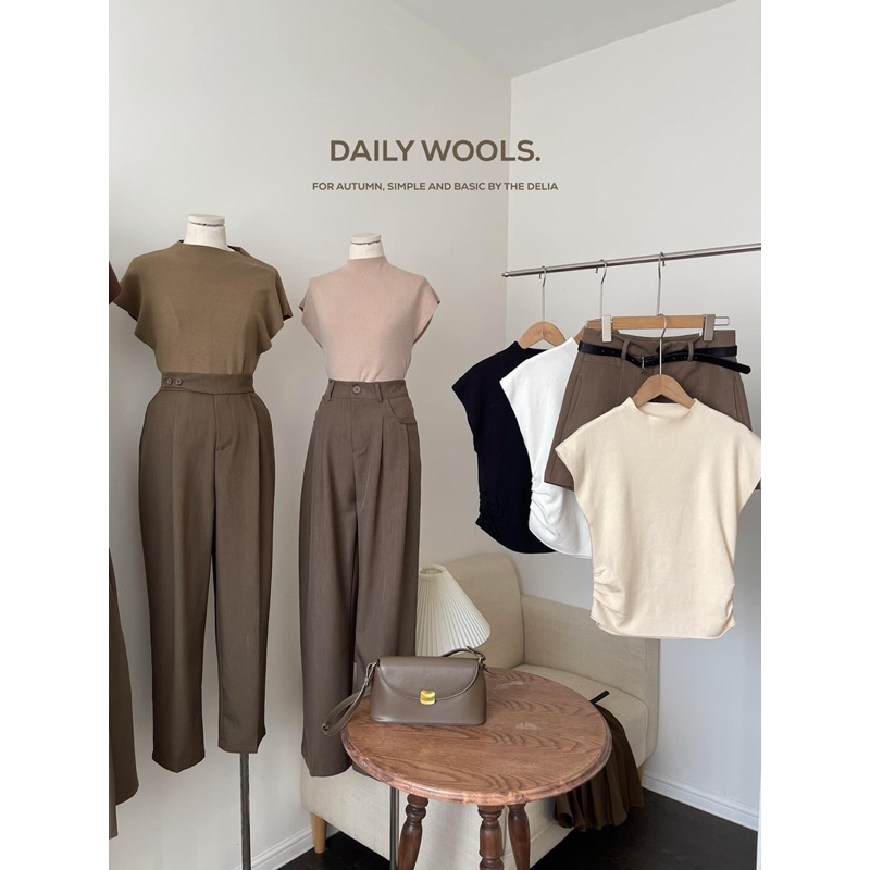 88259 ÁO LEN TAY DƠI DÚM HAI BÊN EO