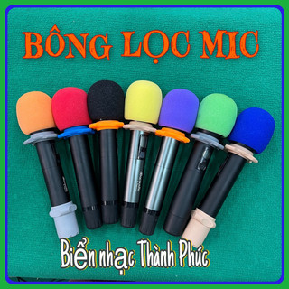 combo 02 cái bọc đầu micro hát karaoke.