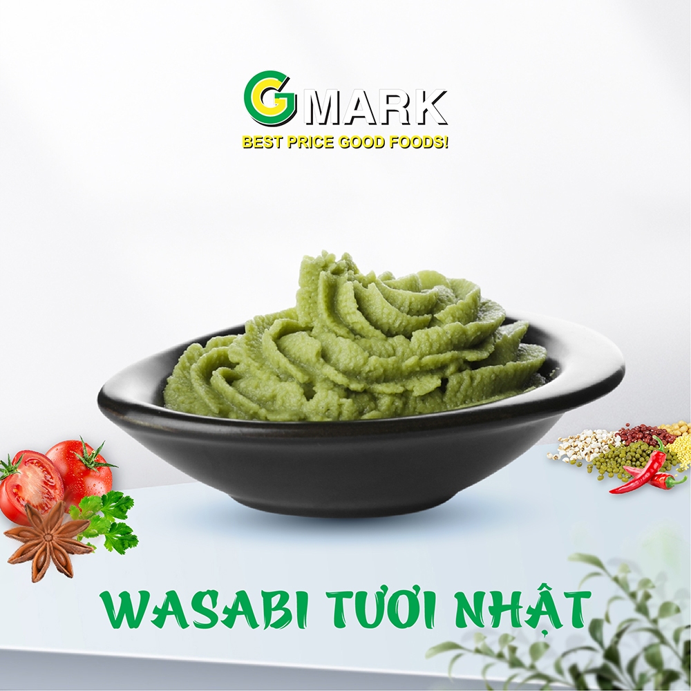 Wasabi Tươi Nhật Nhập Khẩu Gmark 750gr