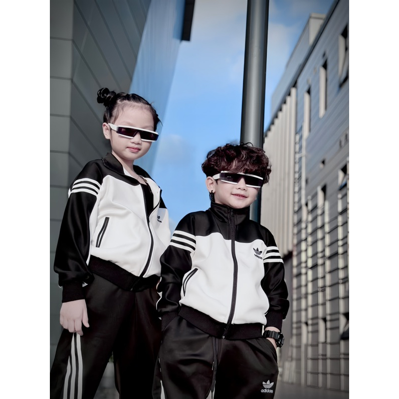 Bộ thể thao cho bé trai,gáipoly 2da cao cấp phong cách cá tính