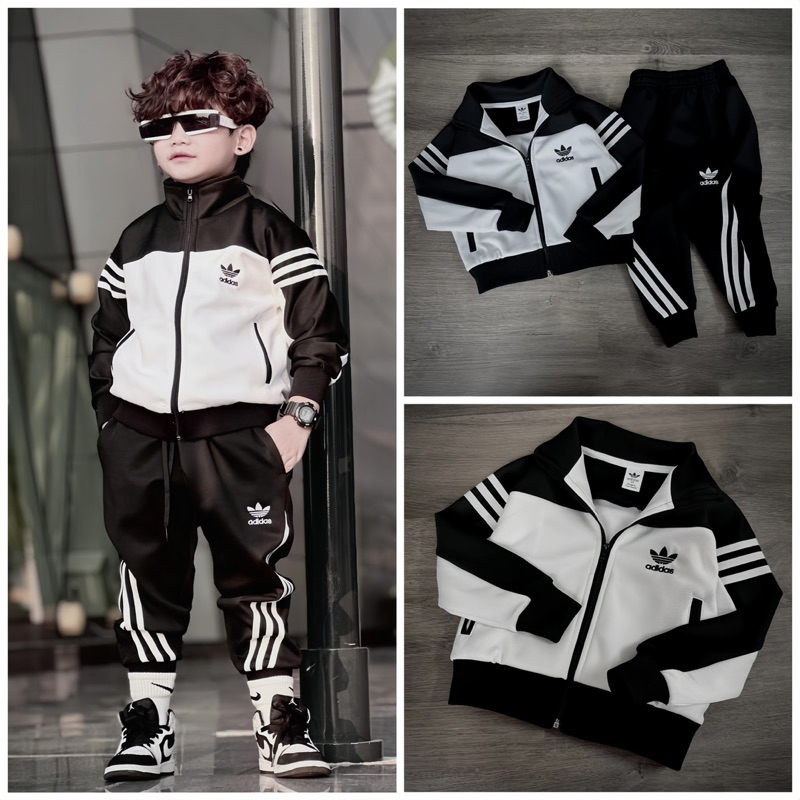 Bộ thể thao cho bé trai,gáipoly 2da cao cấp phong cách cá tính