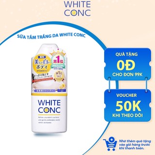  Sữa Tắm Dưỡng Da White Conc Body Nhật Bản 150ml - WhiteConc Body Shampoo vitamin C 