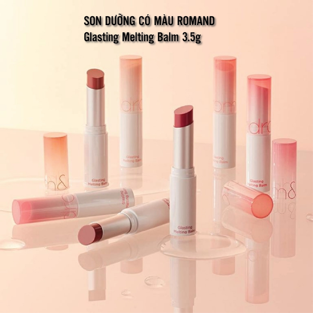 Son thỏi dưỡng có màu Romand Glasting Melting Balm 3.5g