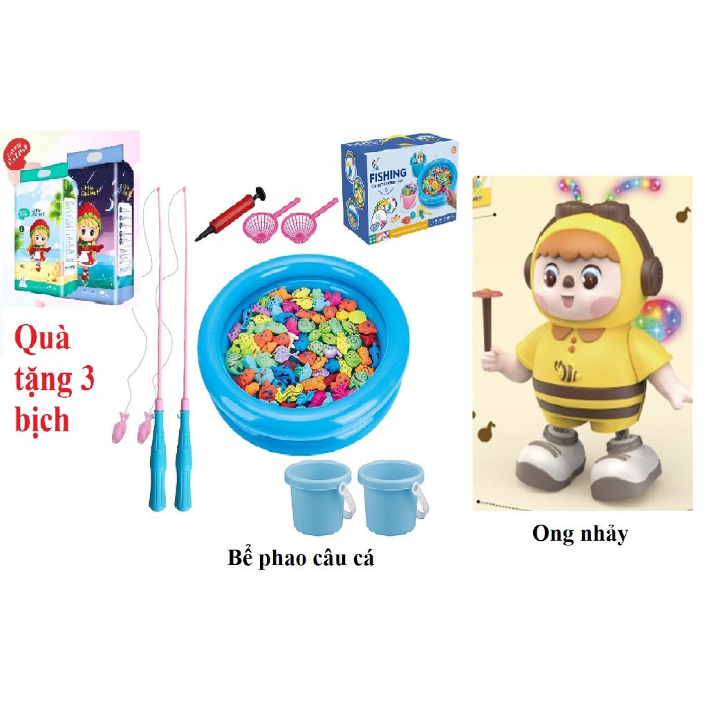 Tặng bể câu cá khi mua combo 3 bịch bỉm dán/quần Little Red Hat - Úc