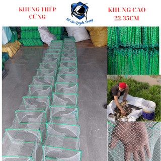 Lưới lồng bát quái 29 khung dài 9m khung thép cứng ,bắt tôm ,cua cá..