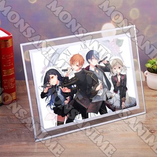 Khung kính in hình project sekai vivid bad squad quà tặng anime chibi trang trí để bàn 2 size