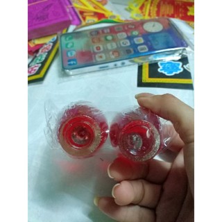 ĐÈN CÀY LY RƯỢU MÀU ĐỎ [ 4 LY ]