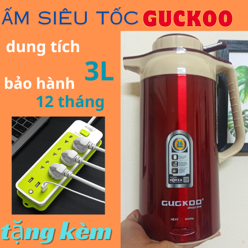 Ấm Siêu Tốc Đun Nước Dung Tích 2.5 Lít Bình Siêu Tốc 2 Lớp Cách Nhiệt Tự Ngắt Khi Sôi Công Suất 1500W