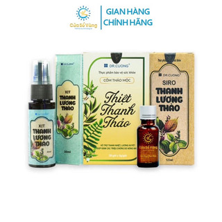  Combo Bảo Vệ Sức Khoẻ 8 - Bộ 3 Hiệp Sỹ Cửa Sổ Vàng  1TLT Xịt 1TLT Siro 1 Tinh Dầu 1 Thiệt Thanh Thảo  