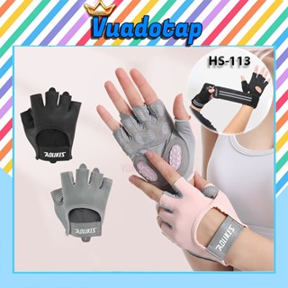 Găng Tay Tập Gym Nữ, Găng Tay Gym Nam Chống Trượt Cao Cấp Tập Yoga, Gym, Goft, Đạp Xe Aolikes