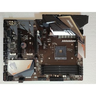 Bo mạch chủ gigabyte b450 aorus bóc máy. mainboard gigabyte b450 aorus elite