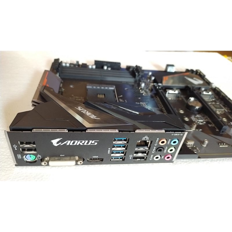 Bo mạch chủ Gigabyte B450 AORUS bóc máy. Mainboard GIGABYTE B450 Aorus Elite