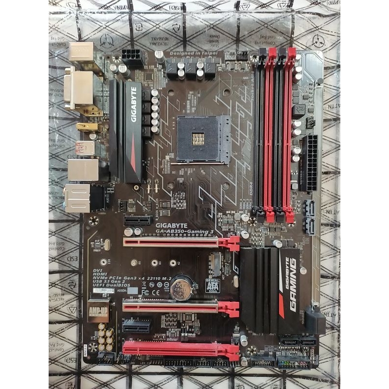 Bo Mạch Chủ Gigabyte GA-AB350-Gaming 3 bóc máy. Gigabyte B350 Gaming 3. Gigabyte AB350