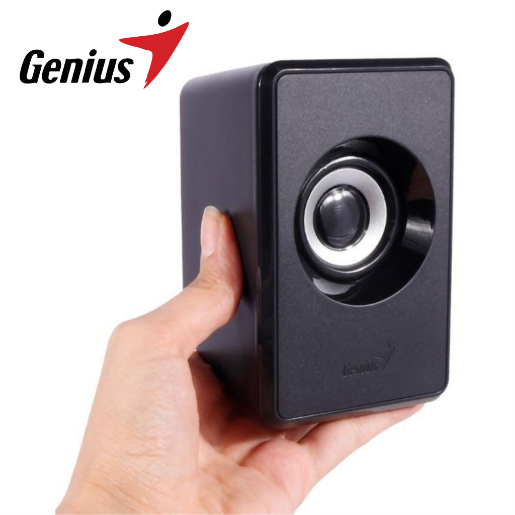 Loa Ví Tính Công Suất 3W Jack Cắm 3.5mm Genius SP-U125 - Hàng Chính Hãng