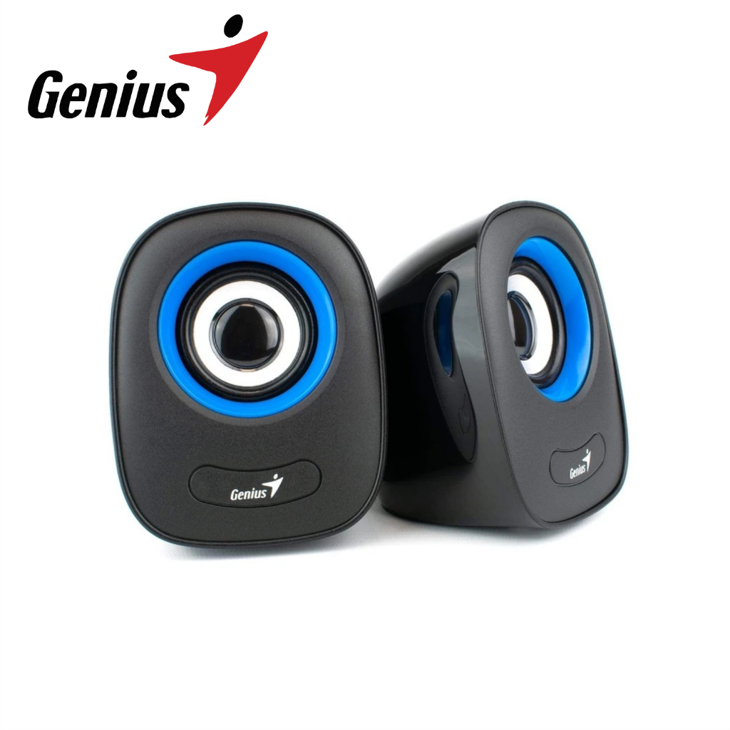 Loa Ví Tính Công Suất 6W Jack Cắm 3.5mm Genius SP-Q160 - Hàng Chính Hãng