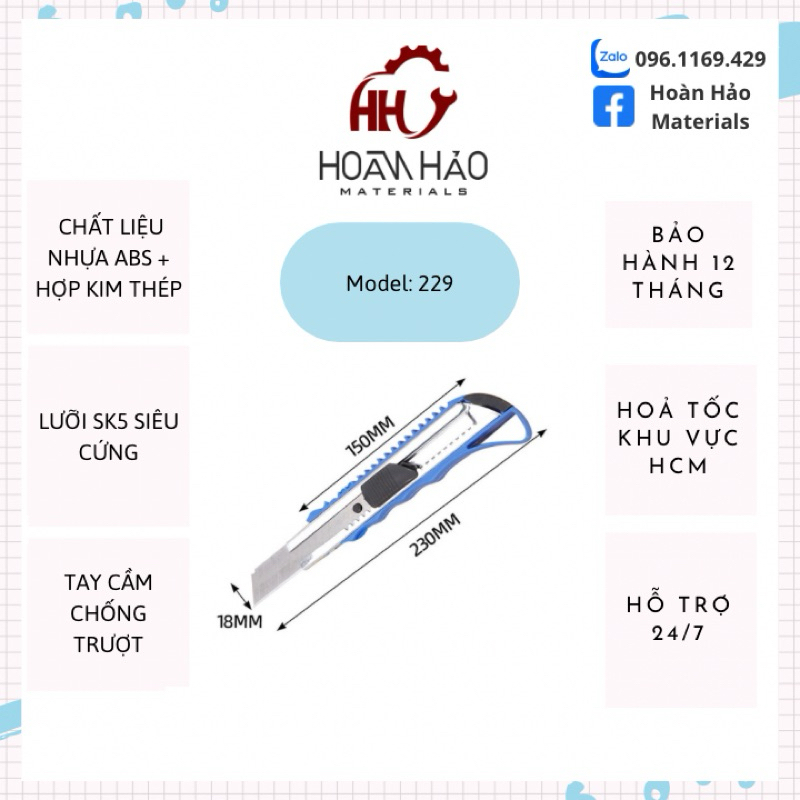 Dao dọc giấy bản lớn