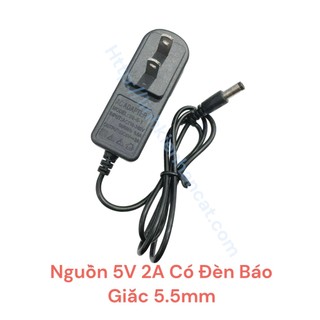 Nguồn 5v 2a có đèn báo giắc 5.5mm