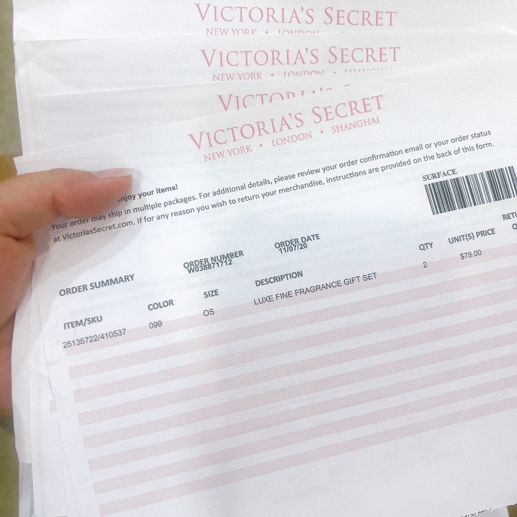 Xịt thơm body mist Victoria Secret toàn thân hương nước hoa