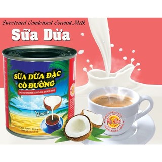 Sữa dừa đặc có đường âu lạc 320g lon