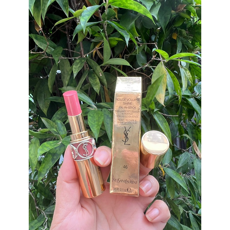 Son thỏi YSL 46 Orange Perfecto Màu Cam Đào.Full box