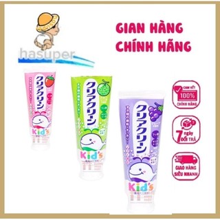Kem đánh răng kao kid Nhật Bản