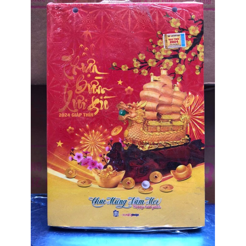 Lịch 2024 - BLOC 14,5 X 20,5cm, 13 X 18cm , 10,5 x 15cm Giá Xưởng